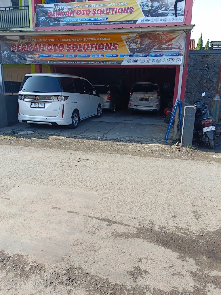 Bengkel mobil injeksi Berkah Oto Solution spesialis Nissan Datsun dan Umum Tasikmalaya
