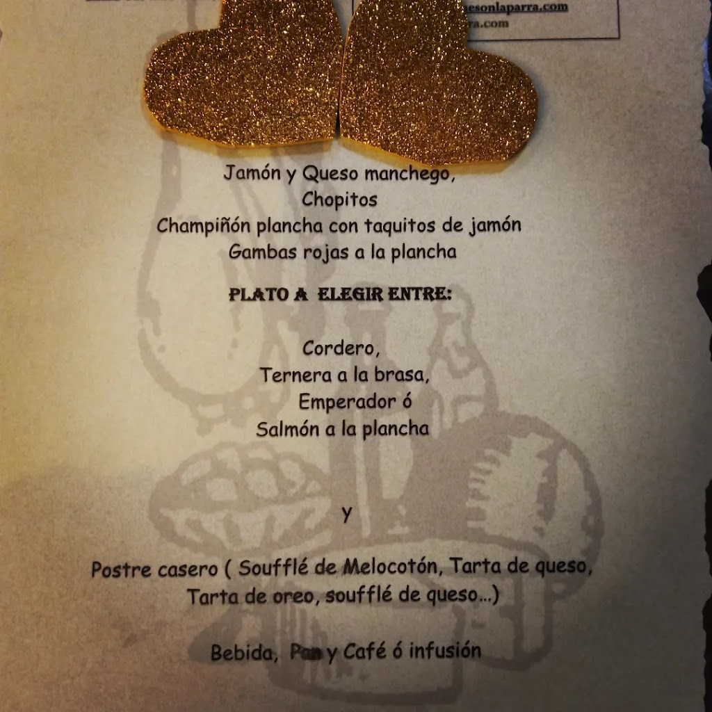 Meson La Parra — Carta