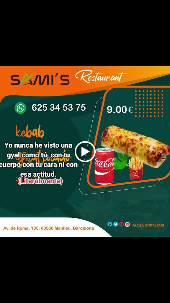 SamisRestaurante manlleu — Videos