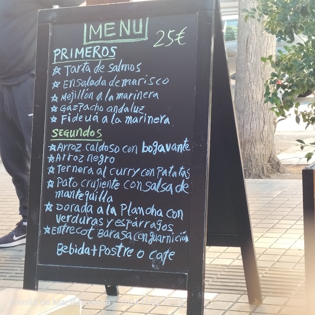 Restaurante Casa Hector — Carta