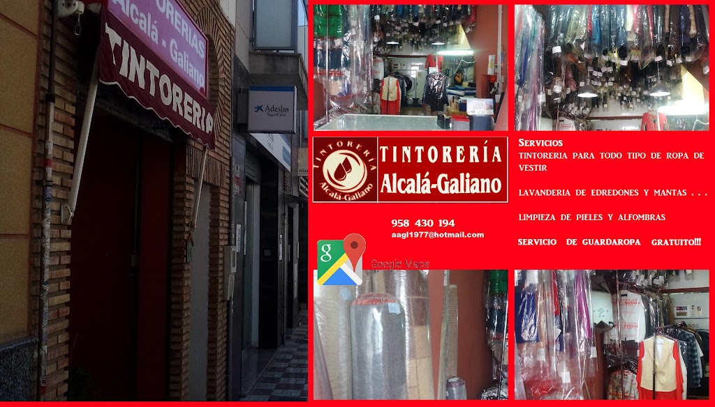 TINTORERIA Alcala Galiano