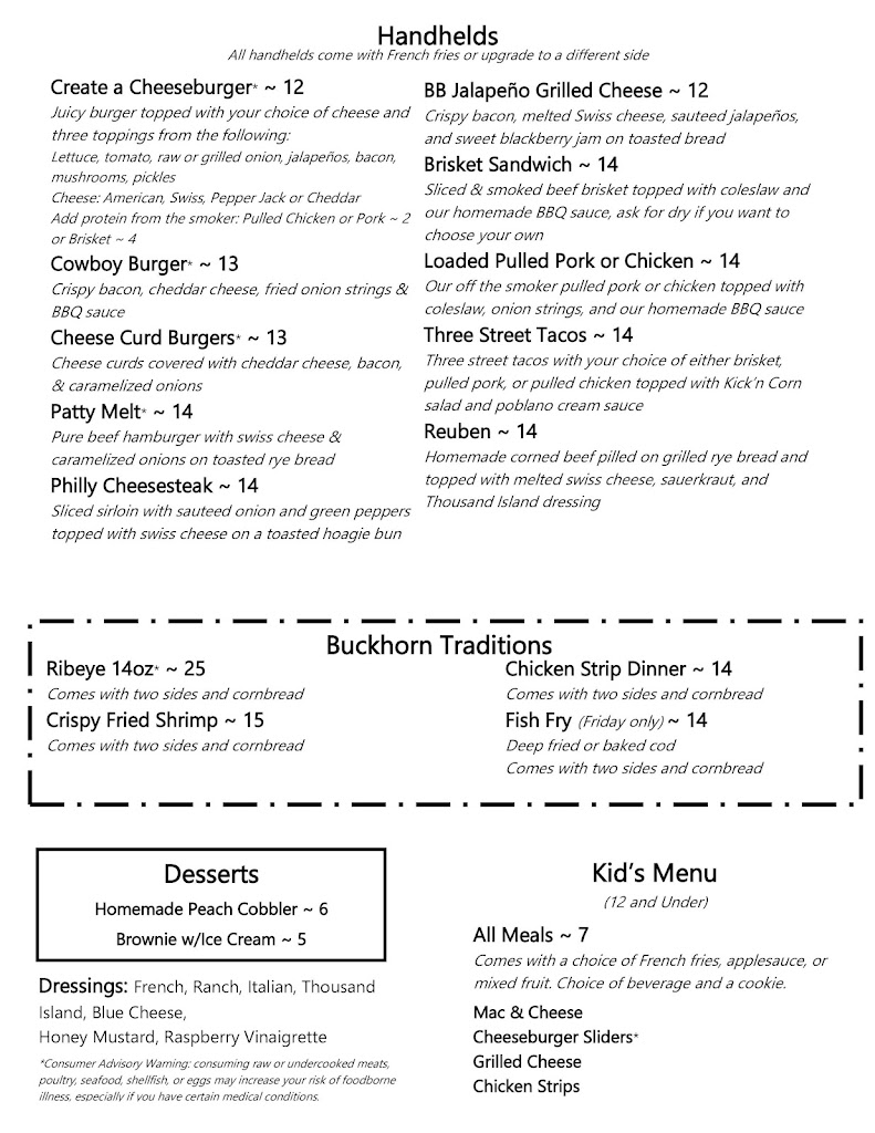  Buckhorn Grill and Bar