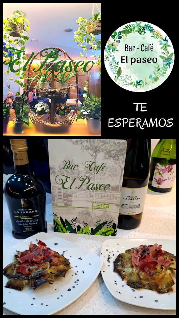 Bar Cafe El paseo — Comida y bebida