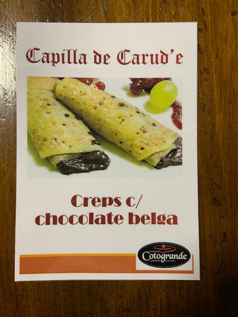 BAR CAPILLA DE CARUD'E — Carta
