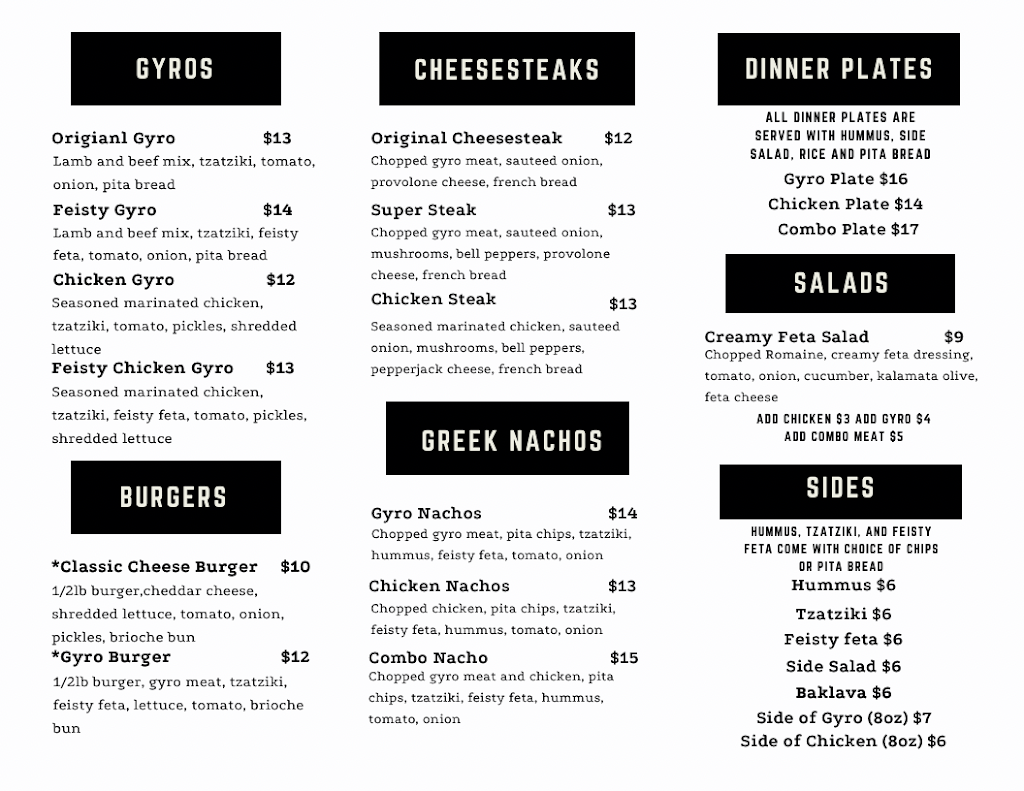  Zorbas; Gyros Burgers & More