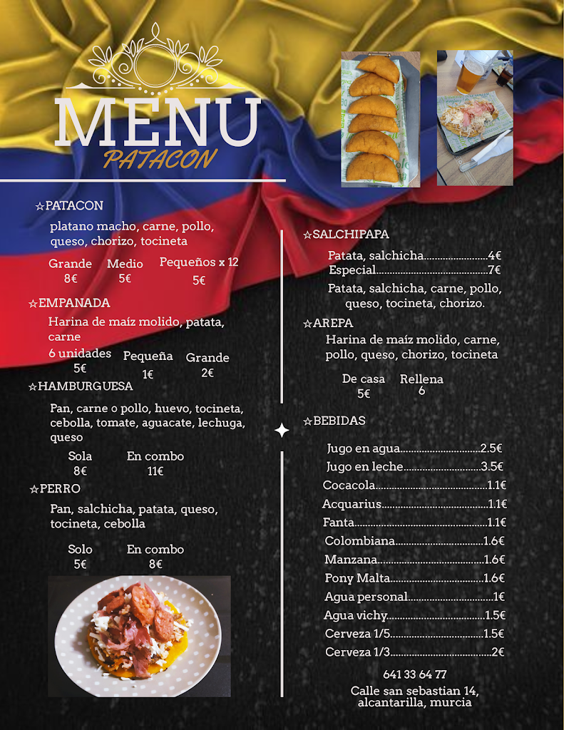 Patacon — Carta
