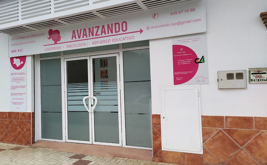 "Avanzando". Logopedia, psicologia y refuerzo educativo.