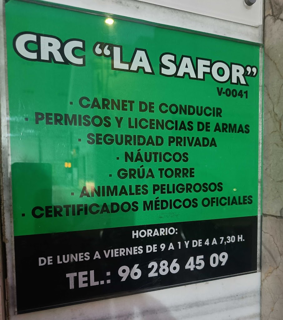 Centro Reconocimiento Conductores La Safor