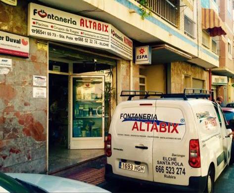 Fontaneria Altabix Santa Pola