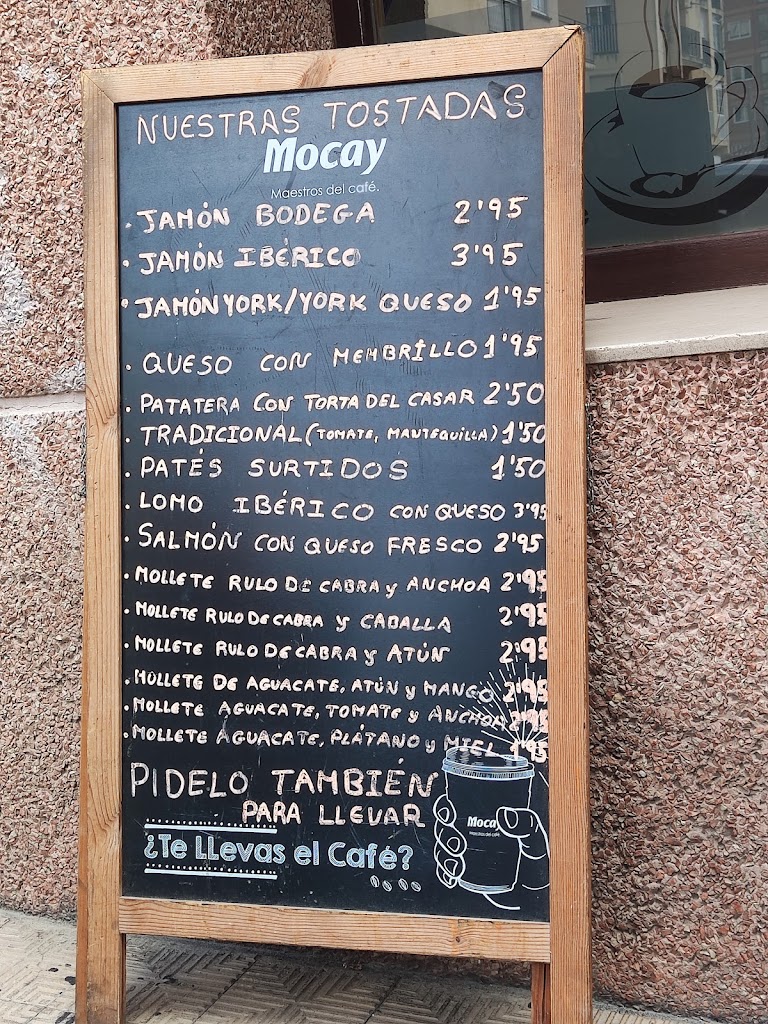 Cafeteria Churreria Rosal de Ayala — Carta