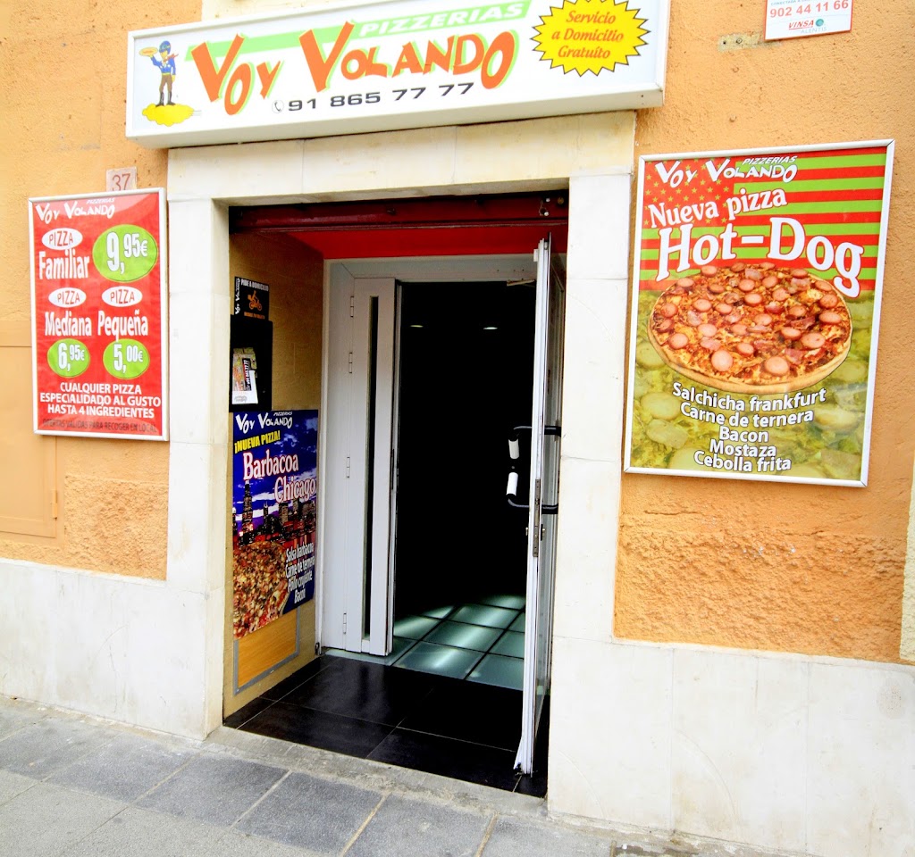 Pizzeria VOY VOLANDO ARANJUEZ — Carta