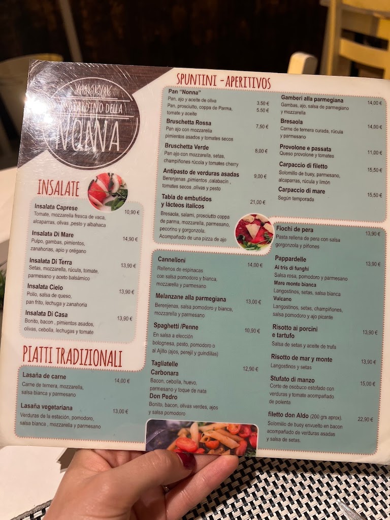 Il Giardino Della Nonna - Bilbao — Carta
