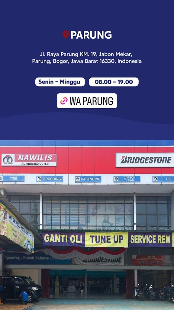 BENGKEL MOBIL NAWILIS PARUNG