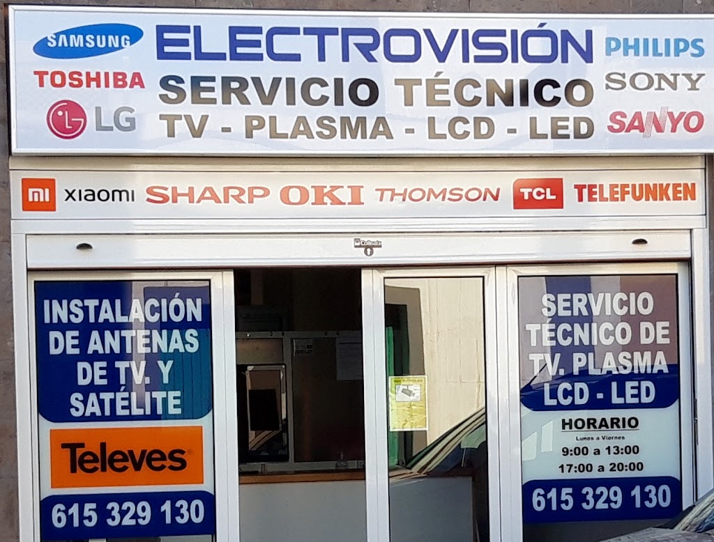 ElectroVision - Servicio Tecnico. Reparacion tv led lcd plasma video antenas Telde