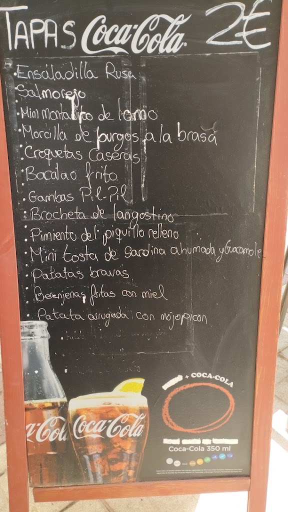 Restaurante La Cocina de Antonio — Carta