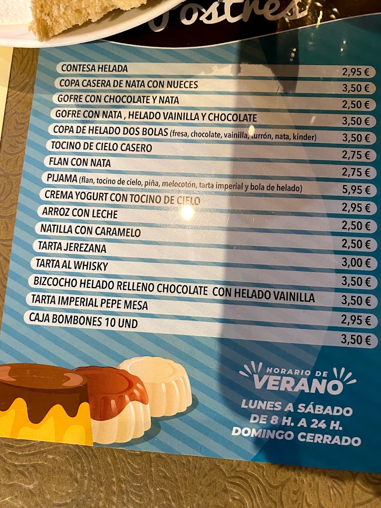 Cerveceria Retiro — Carta