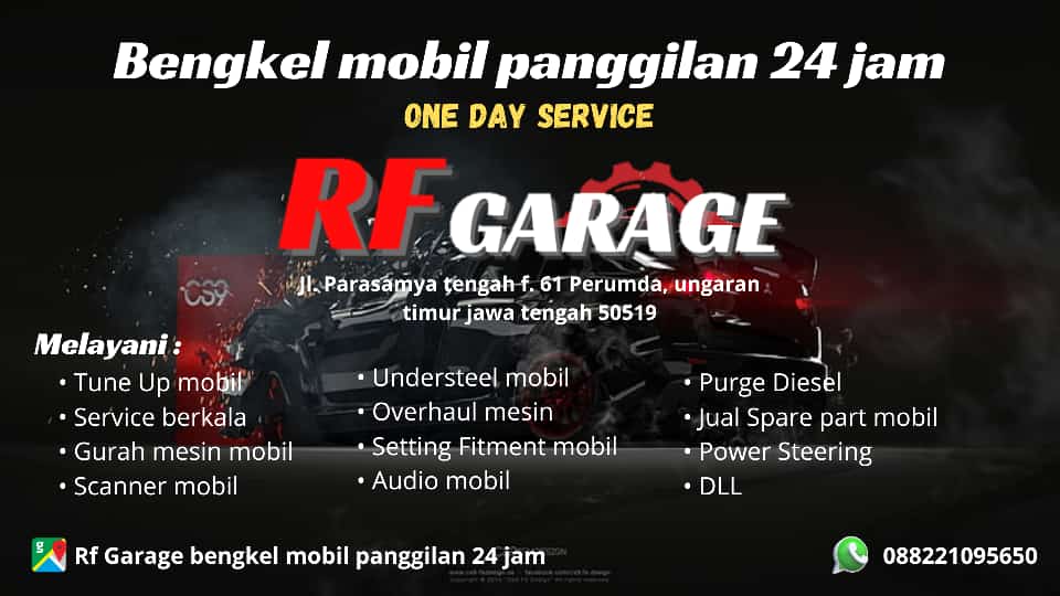 Bengkel mobil panggilan RF GARAGE