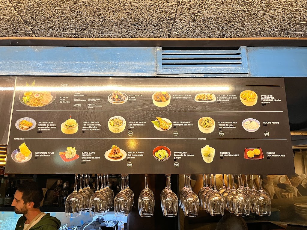 Restaurante Japones - BANG BANG RAMEN BAR — Carta