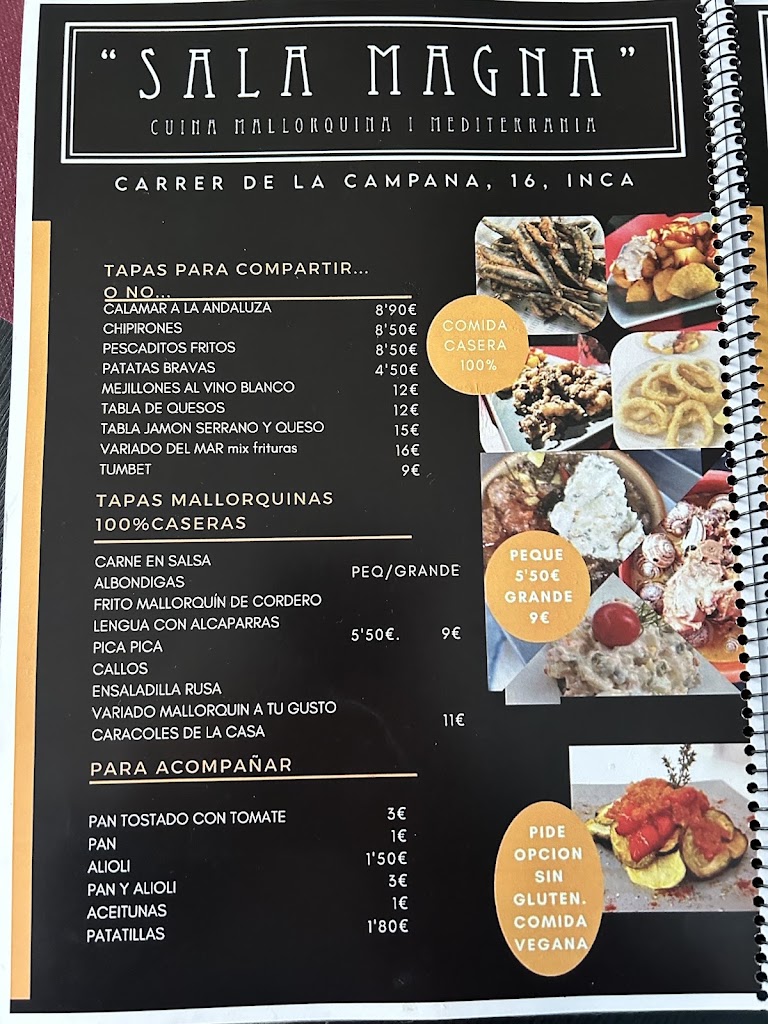 Sala Magna — Carta