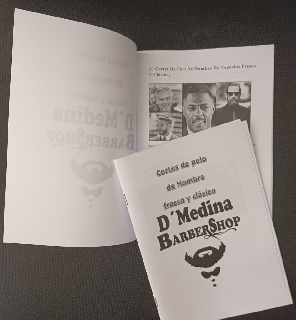 PELUQUERIA D'Medina, BARBER SHOP — Del propietario