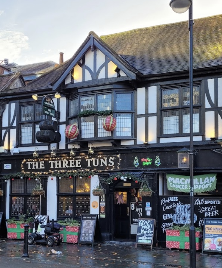 The Three Tuns in Uxbridge