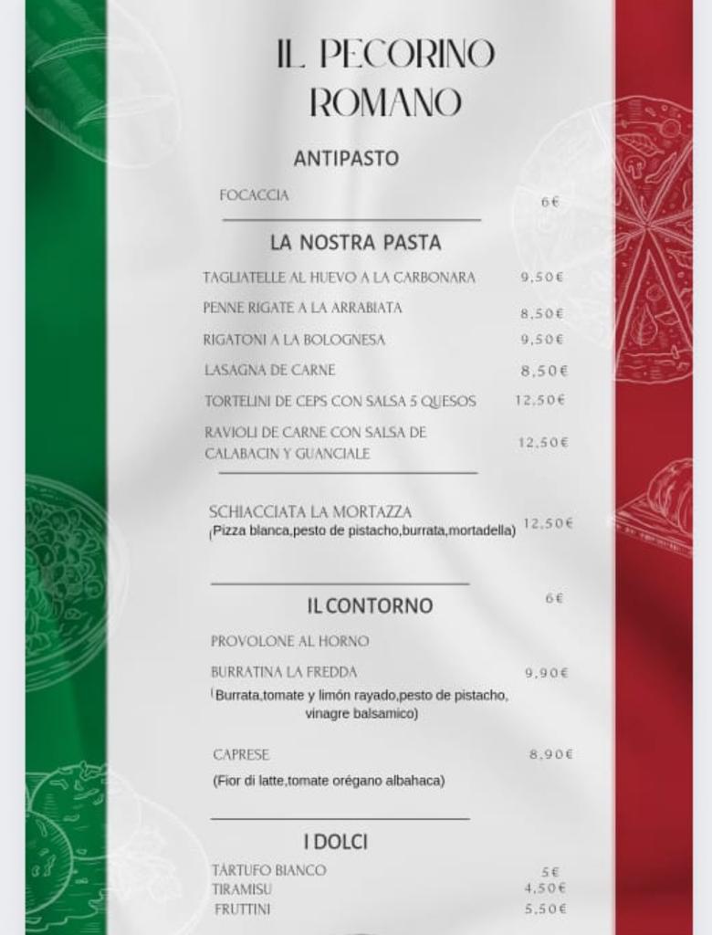 Il Pecorino Romano — Carta