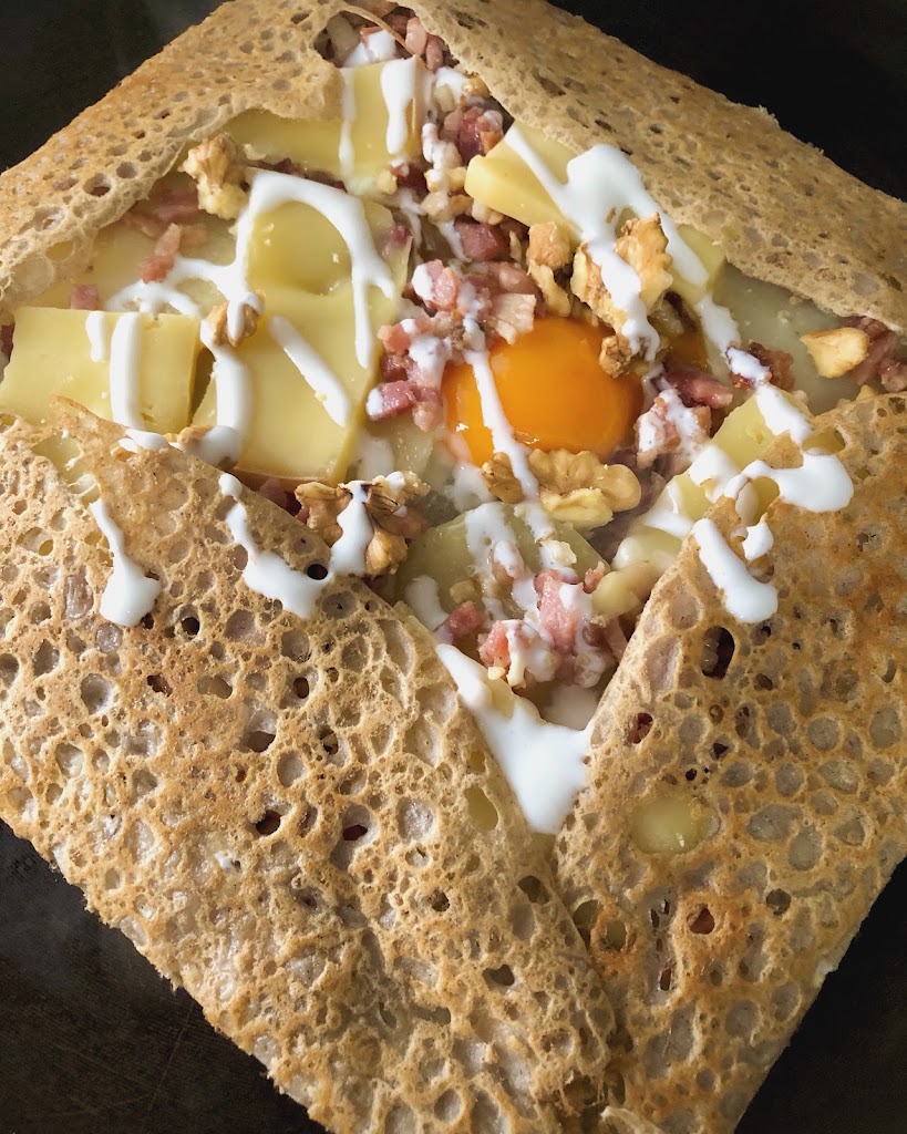 Creperie Bretonne Kenavo — Comida y bebida