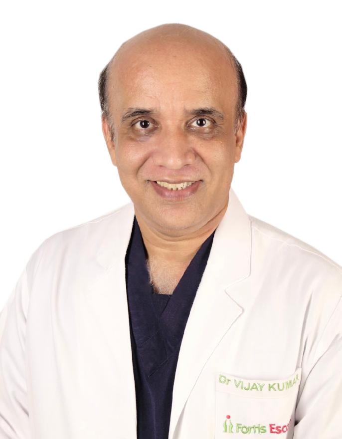 Dr. Dr Vijay Kumar Director Interventional Cardiology Fortis Escorts Heart Institute Okhla Road New Delhi