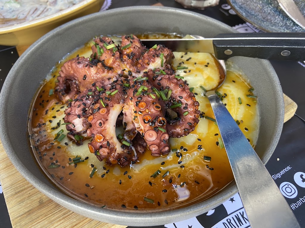 Bar Barbas Food&Drinks — pulpo