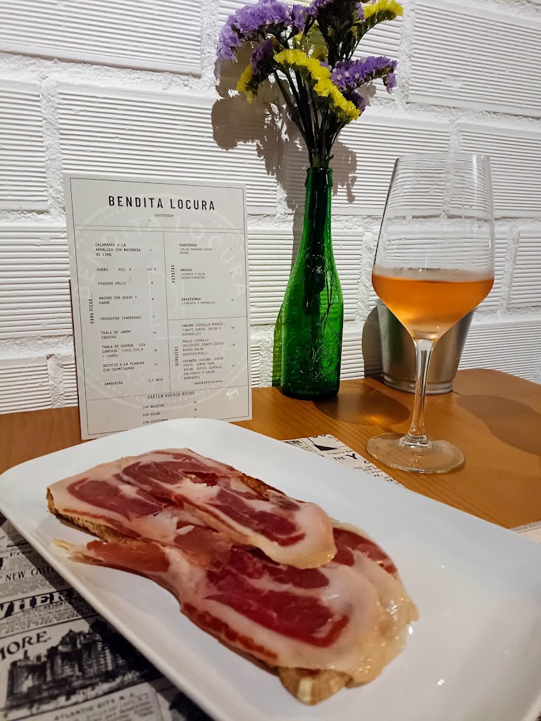 Bar Bendita Locura — Carta