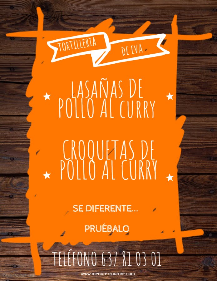 La tortilleria de Eva — Carta