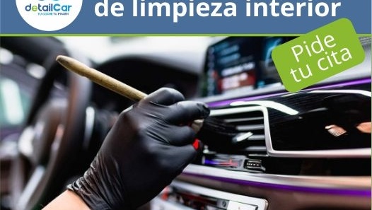 Detailcar Nervion Plaza limpieza de coches lavado de tapiceria