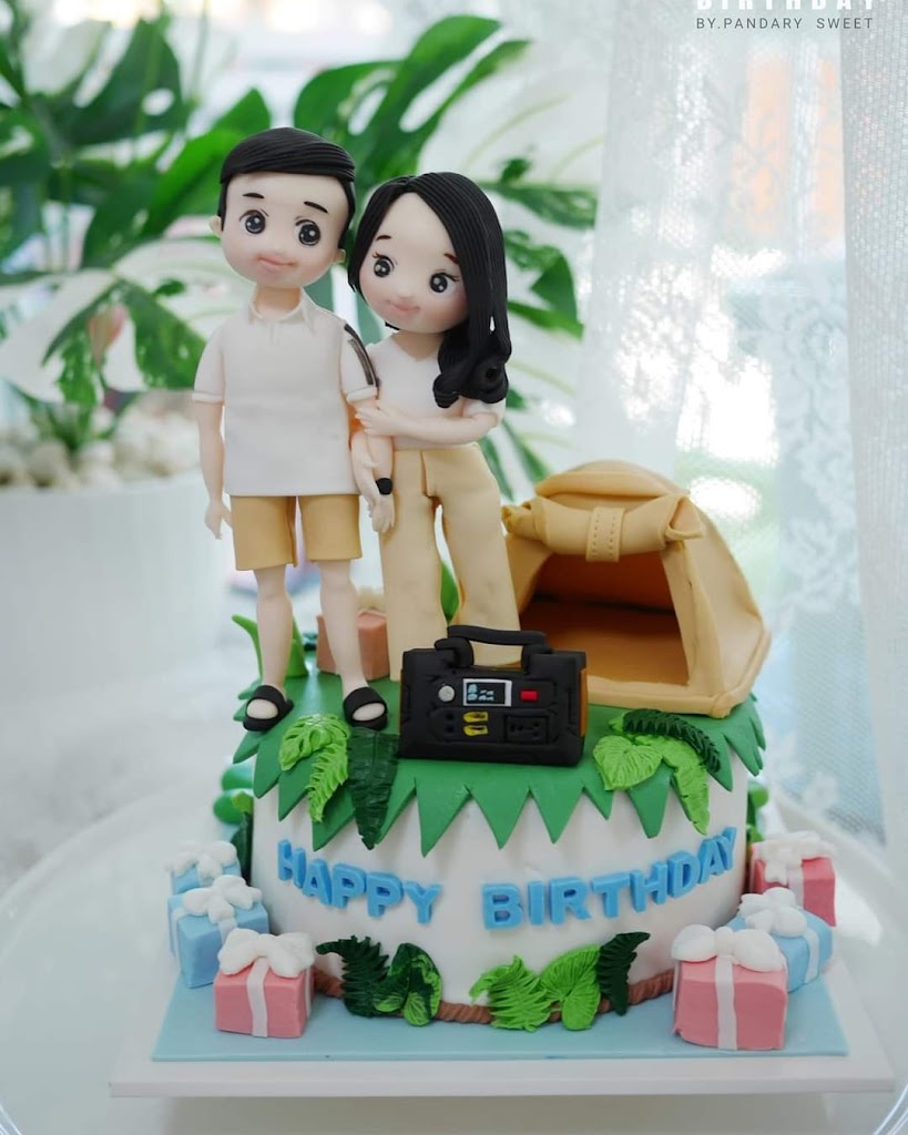 ร้านเค้กรามอินทรา เค้กวันเกิด 3 มิติ Pandary Sweet birthday cake delivery の写真