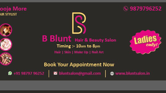 B Blunt Hair And Beauty Salon Academy