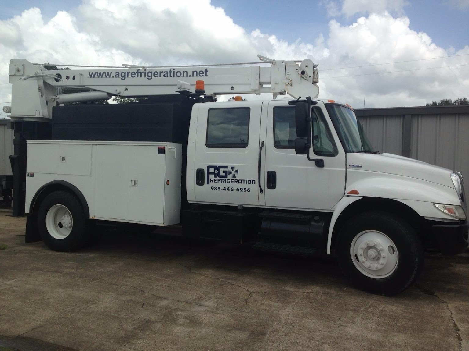 A&G Refrigeration Service Truck