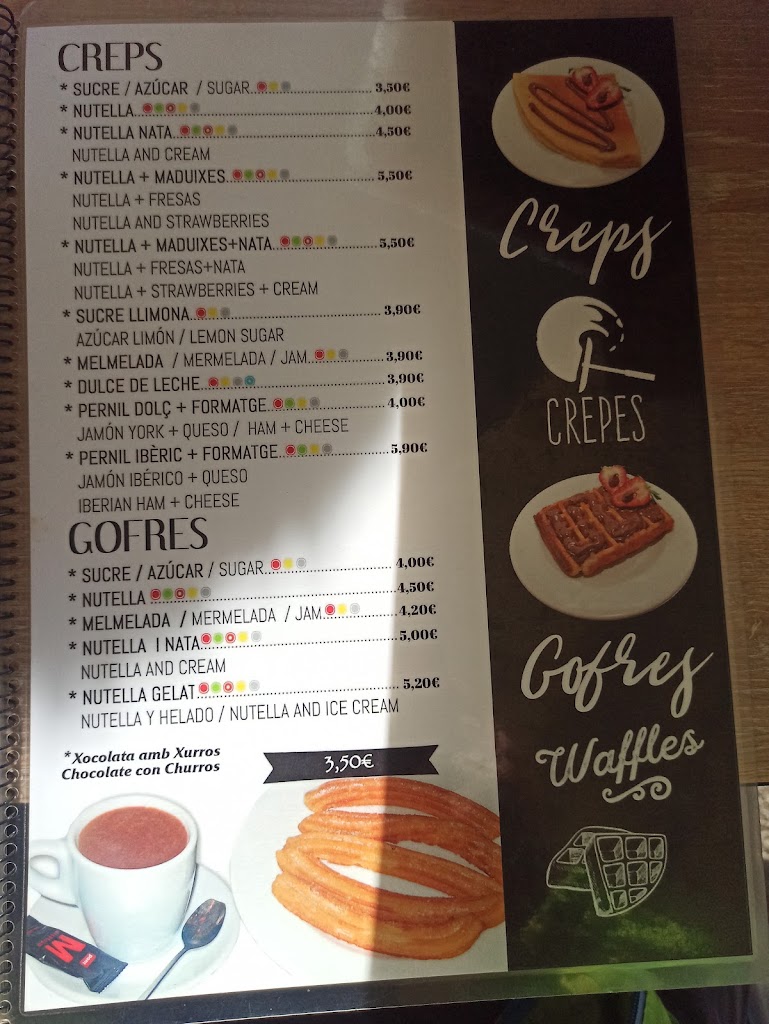 Frankfurt La Riera — Carta
