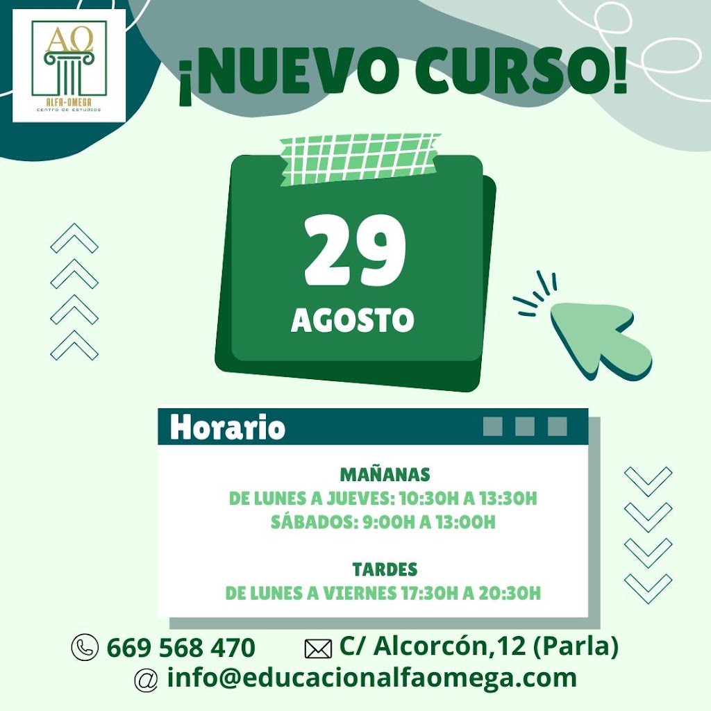 Centro de estudios Alfa-Omega — Del propietario