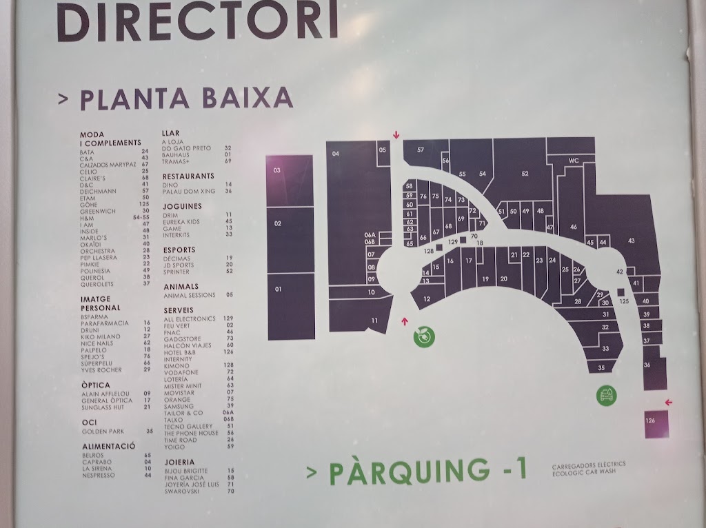 Palau Dong Xing 2 — Carta
