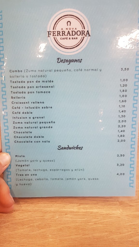 A Nova Ferradora — Carta
