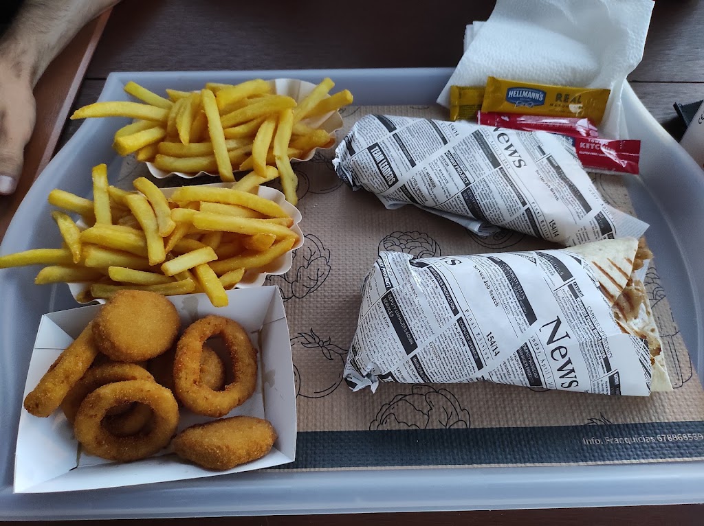 Abassid Doner Kebab — Papas fritas
