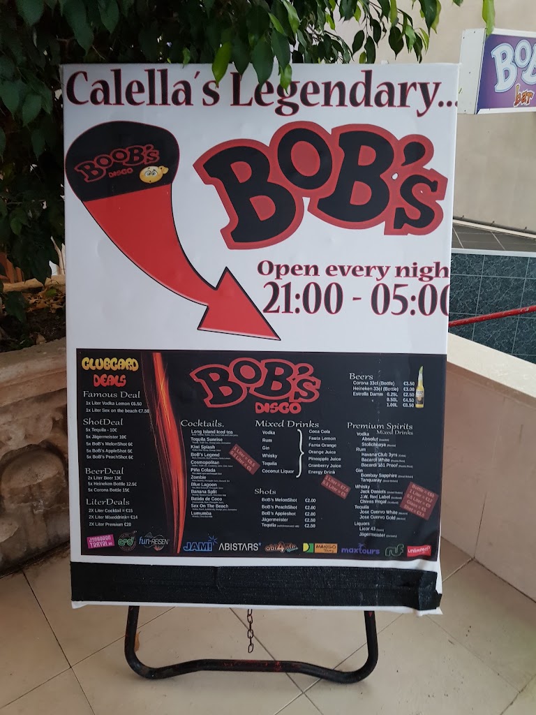 BoB's Beach — Carta
