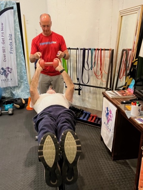  Fred-X personal fitness trainer