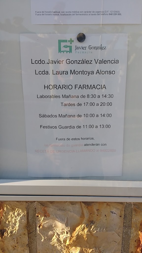 Farmacia Javier Gonzalez