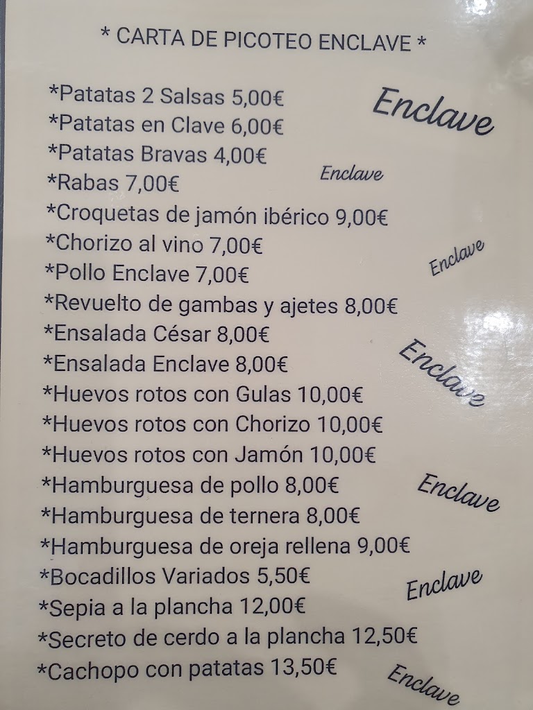 EnClave — Carta