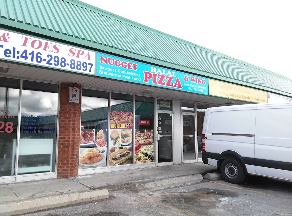 Nugget Halal Pizza and Wings