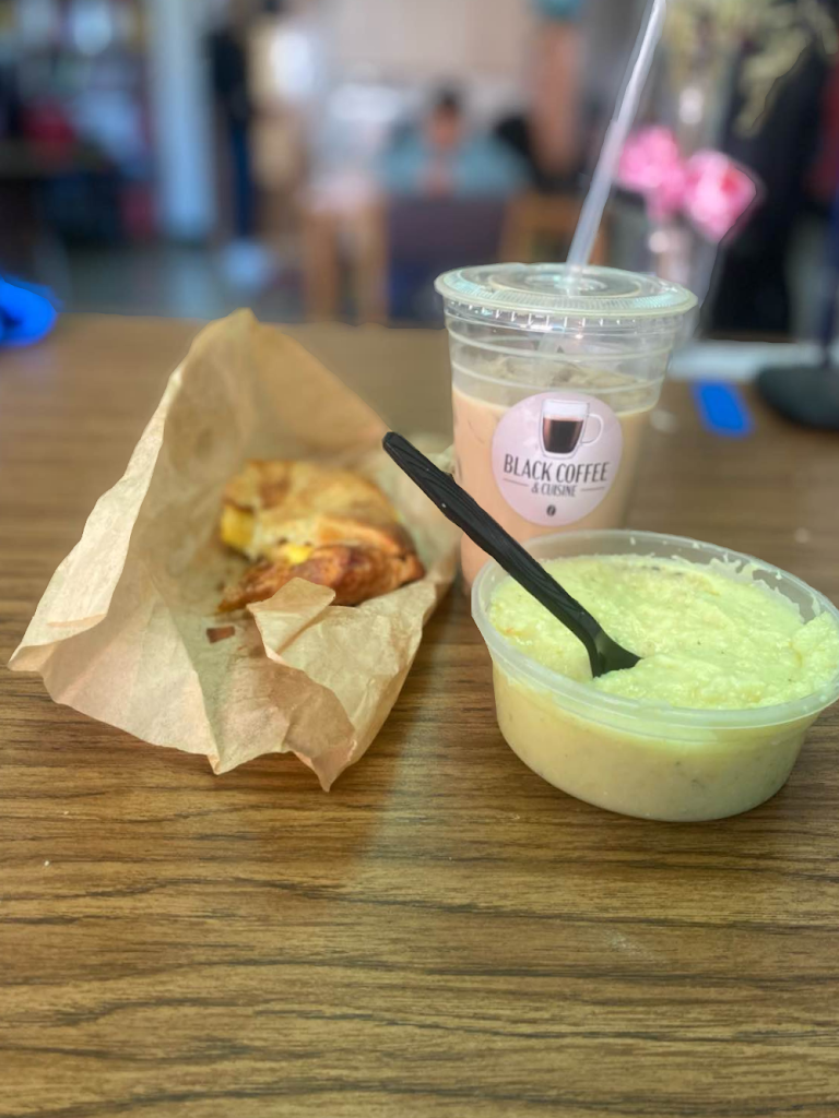 Photo of Black Coffee and Cuisine