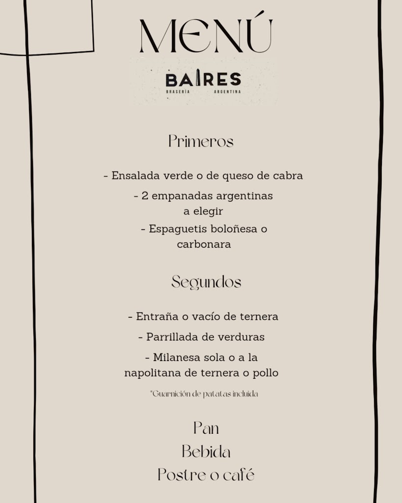 Baires — Carta