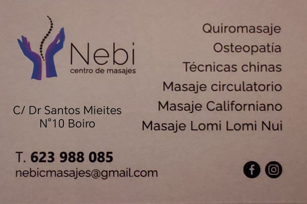 Centro de masajes Nebi