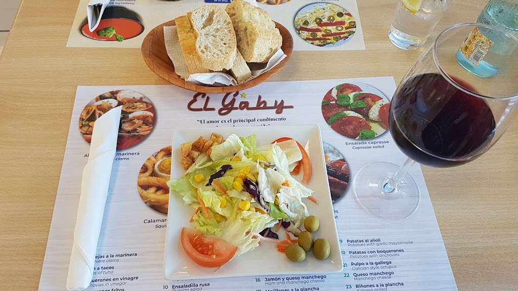 Restaurante El Gaby — Carta