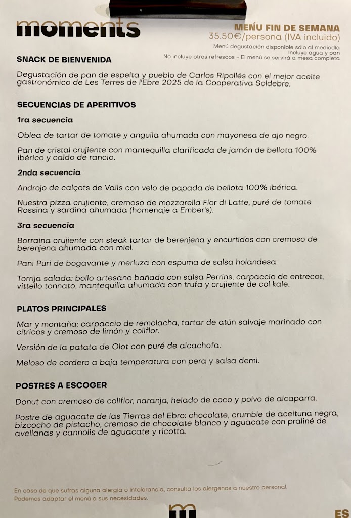 Lakinoa (ara Moments Tortosa) — Mas recientes